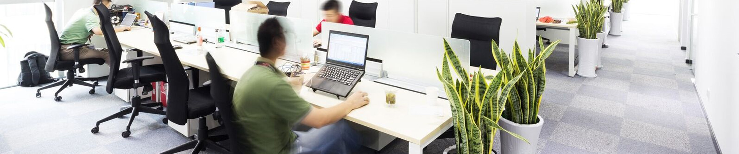 Hospital Hallway with Waiting Chairs